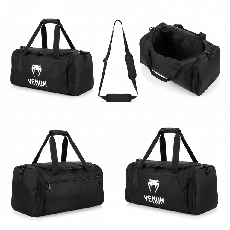 Venum Sports Bag Essential Black 55cm