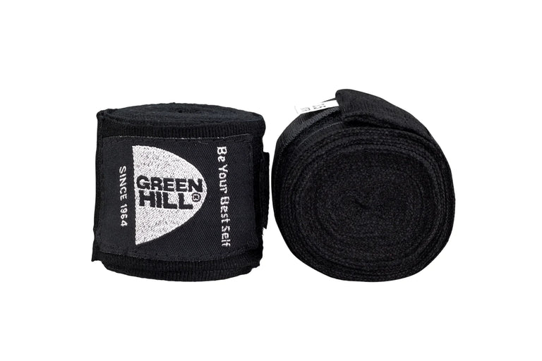 Green Hill Hand Wrap Black 4.5 meters