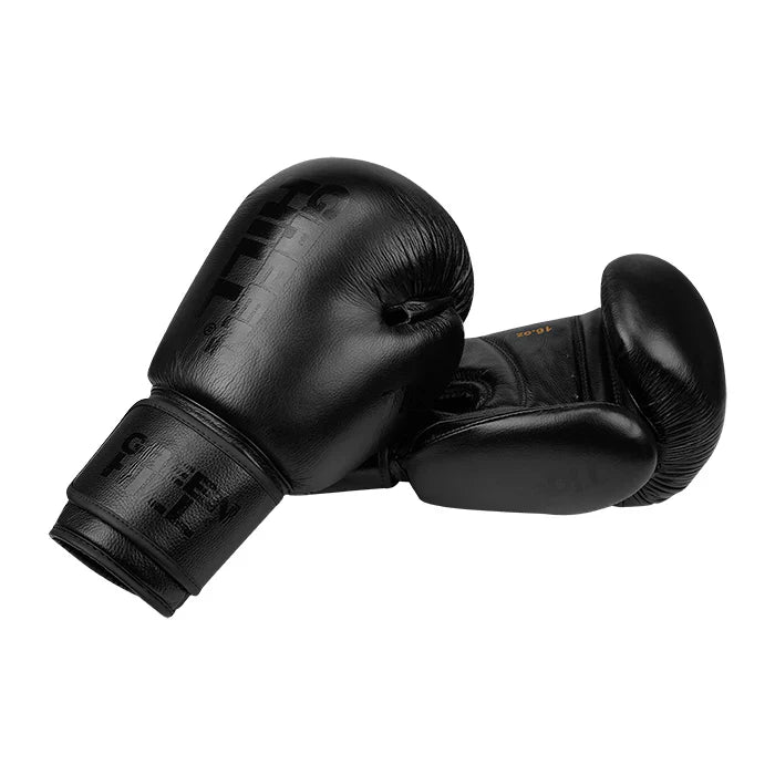 Green Hill Boxing Gloves Tiger Black/Black