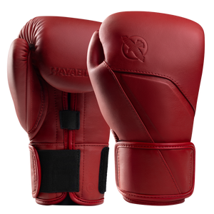 Hayabusa Boxing Gloves E1 Leather Canyon Red