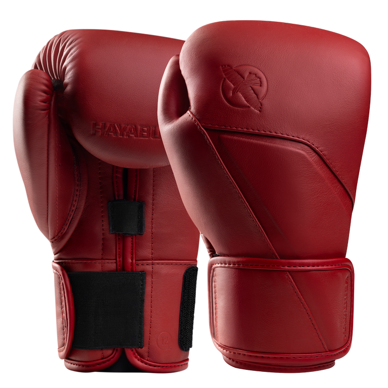 Hayabusa Boxing Gloves E1 Leather Canyon Red