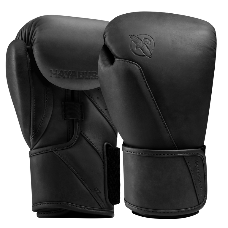 Hayabusa Boxing gloves T360 Leather Midnight Black
