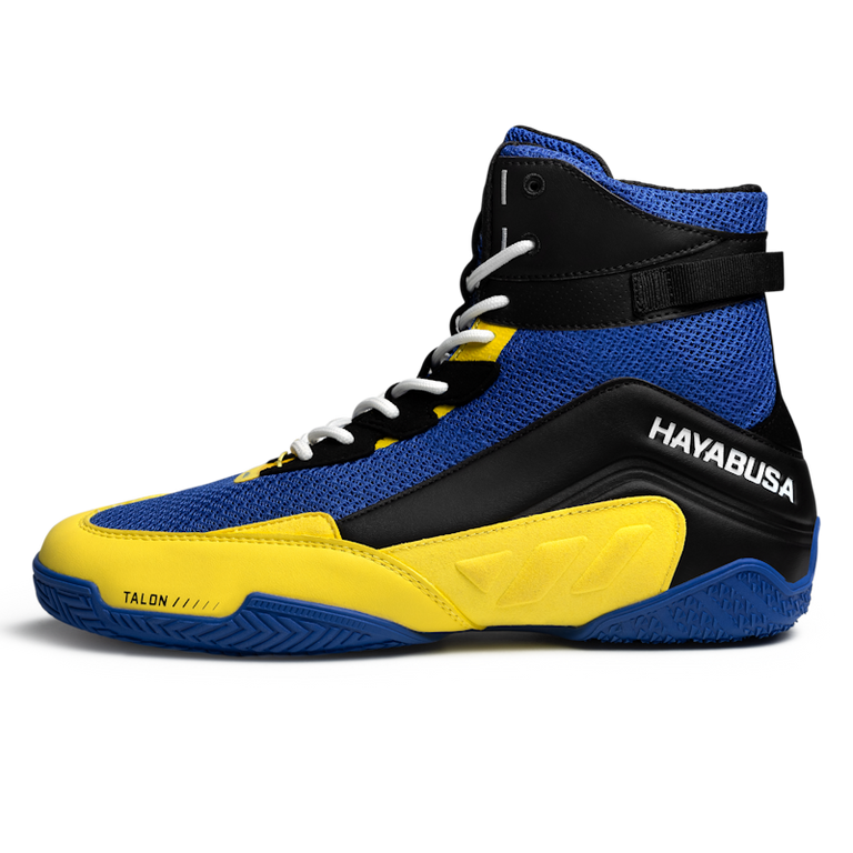 Hayabusa Boxing Shoes Talon Blue/Yellow