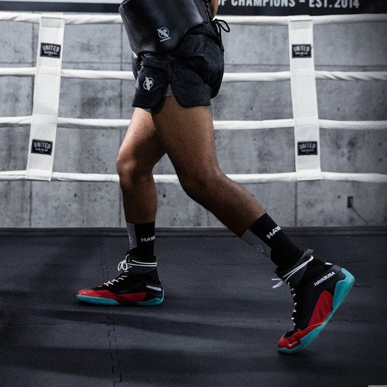 Hayabusa Boxing Shoes Talon Black/Red