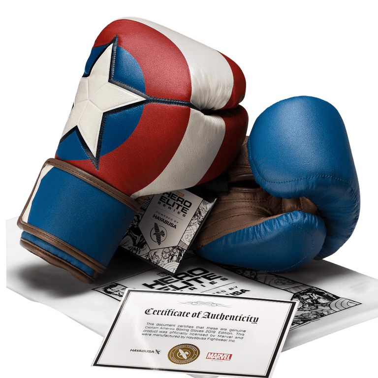 Hayabusa Boxing Gloves T3 Marvel's Captain America