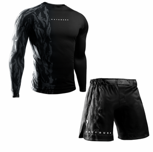 Hayabusa MMA Clothing Set Apex Black