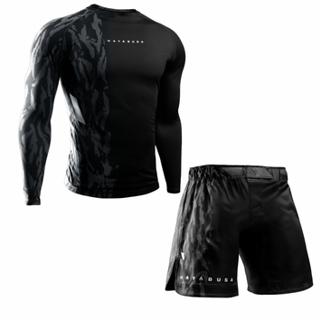 Hayabusa MMA Clothing Set Apex Black