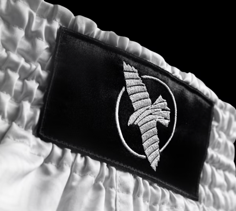 Hayabusa Muay Thai Shorts Core White