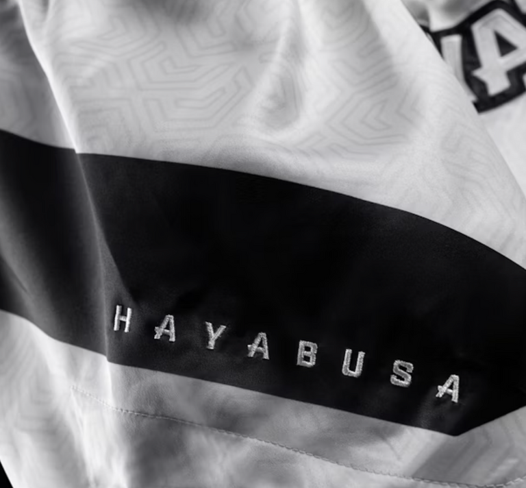 Hayabusa Muay Thai Shorts Core White