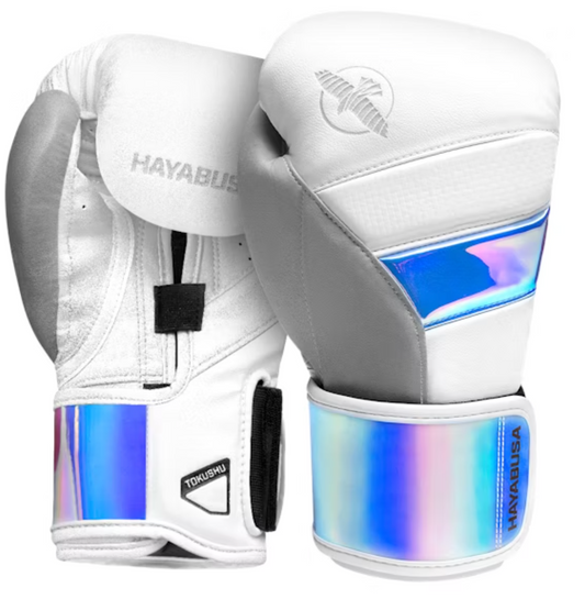 Hayabusa Boxing gloves T3 White / Iridescent