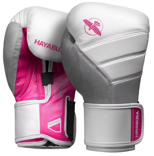 Hayabusa Boxing Gloves T3 White/Pink