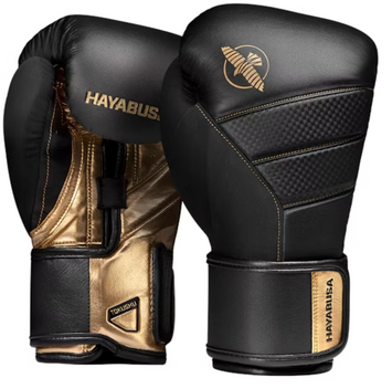 Hayabusa Boxing Gloves T3 Black/Gold