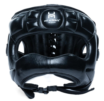 Hit N Move Headgear Face Saver Black