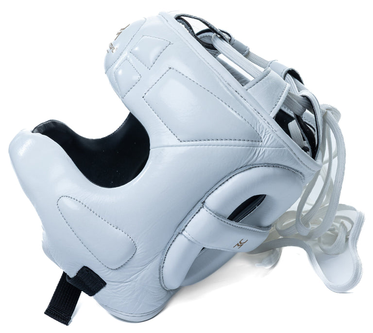 Hit N Move Headgear Face Saver White/Gold