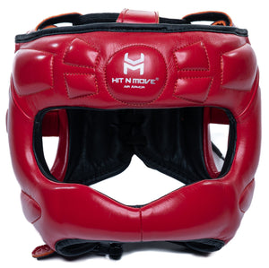 Hit N Move Head Guard Face Saver Red