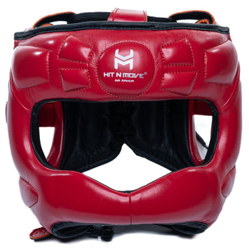 Hit N Move Head Guard Face Saver Red