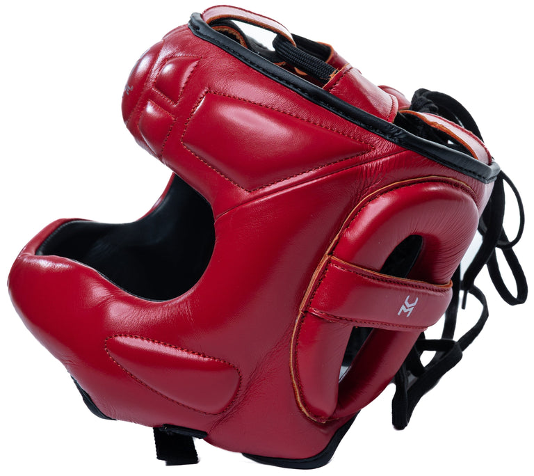 Hit N Move Head Guard Face Saver Red