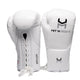 Hit N Move Boxing Gloves Horse Hair Lace White
