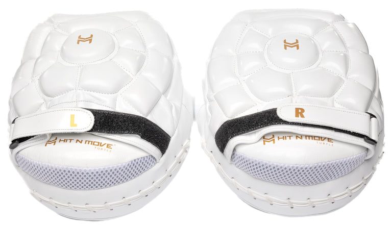 Hit N Move Mega Turtle Handpads White
