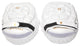 Hit N Move Mega Turtle Handpads White