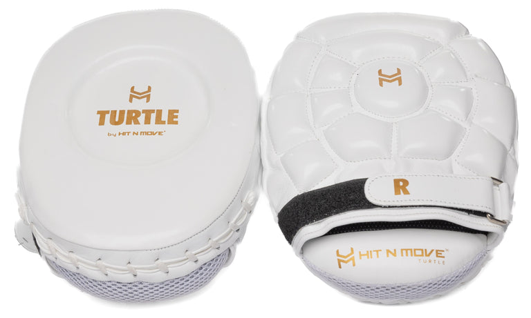 Hit N Move Turtle Handpads White