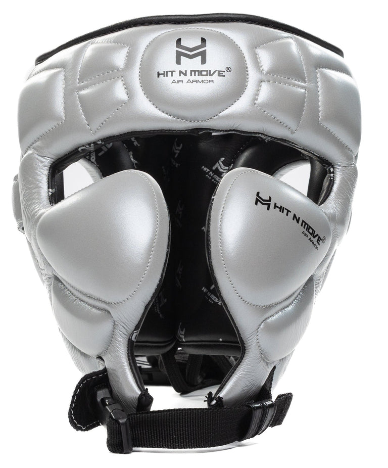 Hit N Move Headgear Air Armor Silver