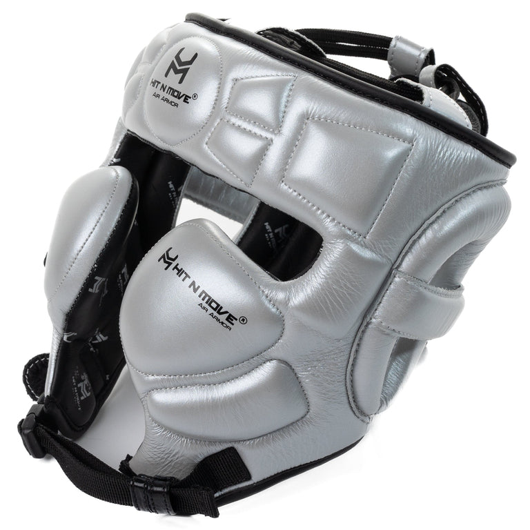 Hit N Move Headgear Air Armor Silver