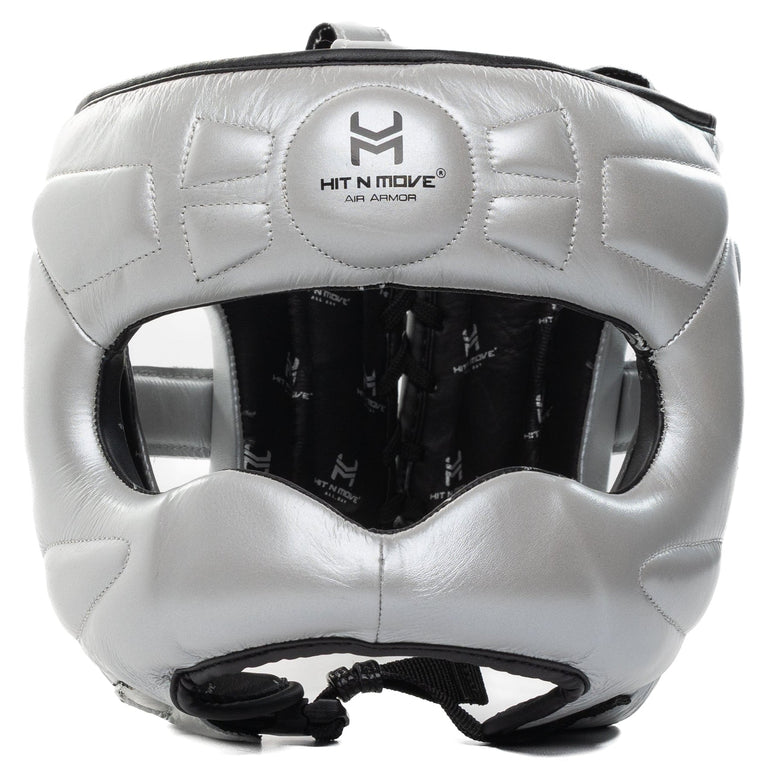 Hit N Move Headgear Face Saver Silver