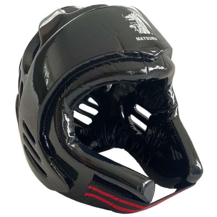 Head guard Matsuru PU Black