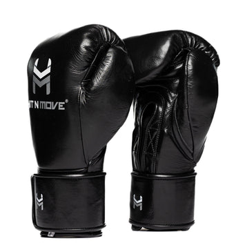 Hit N Move Boxing Gloves Horse Hair Black