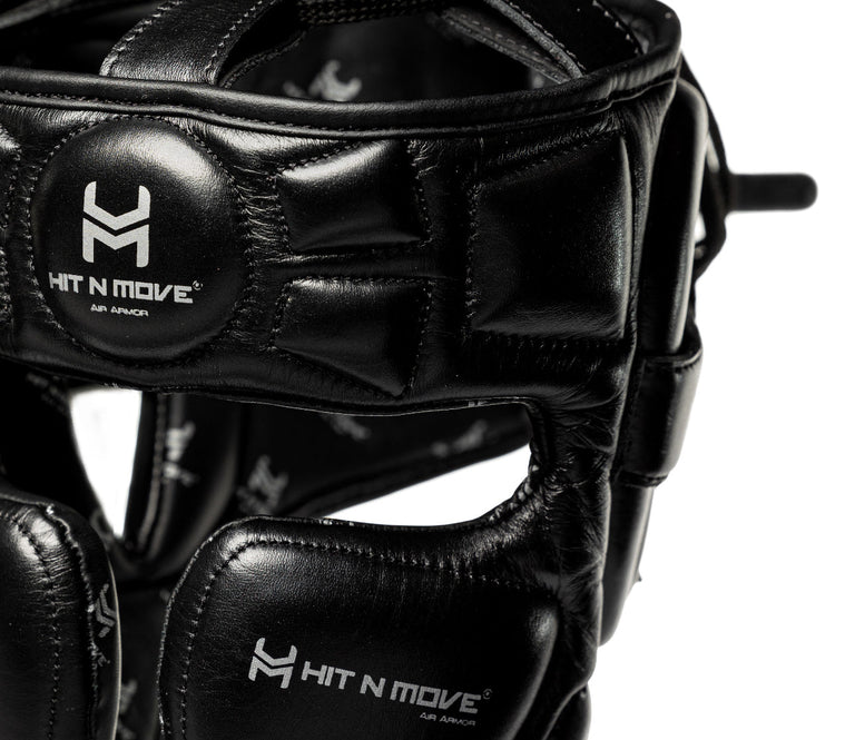 Hit N Move Head Guard Air Armor Black