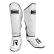 Rumble Shin guards Exclusive White-Black 2.0