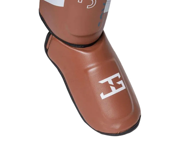 Joya Gear Shin guard Evolution Pro Brown/White