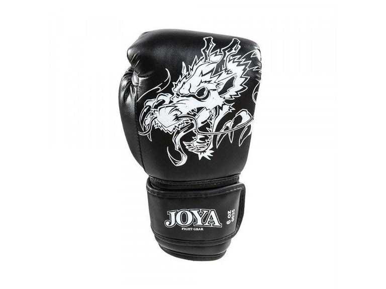 Joya Gear Boxing Gloves Dragon White