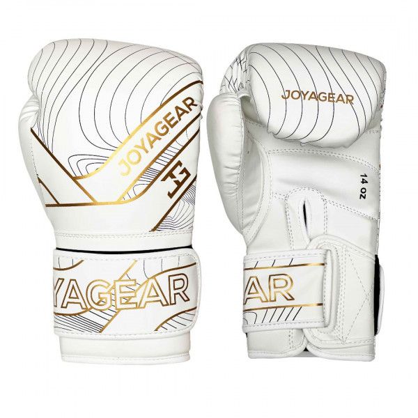 Joya Gear Boxing Gloves Essential White/Gold