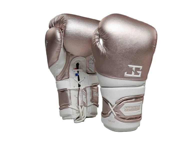 Joya Gear Boxing Gloves Performance V2 Laces Pink/White