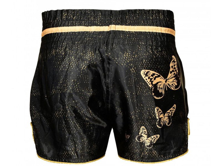 Joya Gear Kickboxing Shorts Butterfly Gold