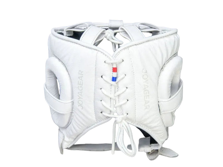 Joya Gear Head Guard Elite Performance 2.0 Leather White