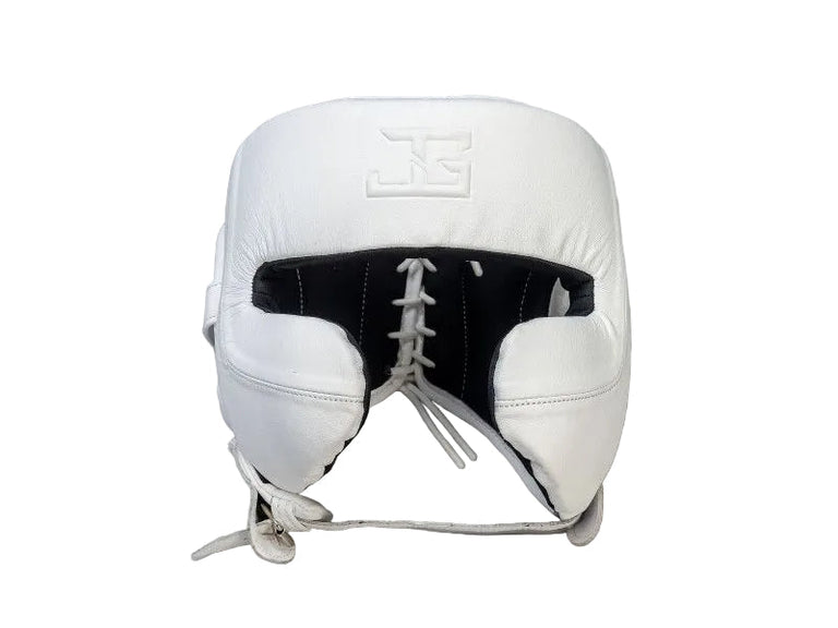 Joya Gear Head Guard Elite Performance 2.0 Leather White
