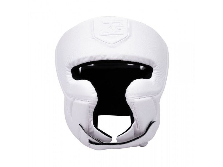 Joya Gear Headguard Elite Performance Leather White