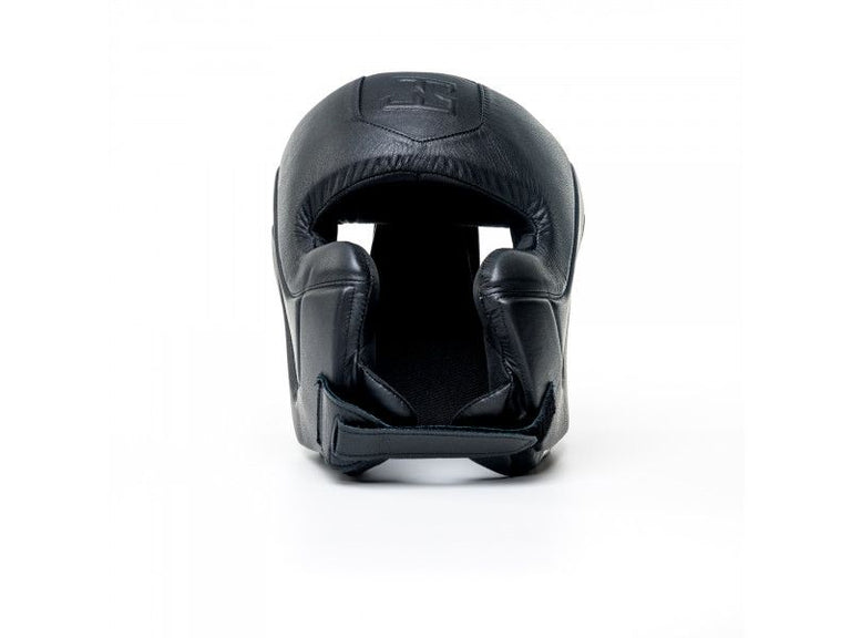 Joya Gear Head Guard Elite Performance Leather Black