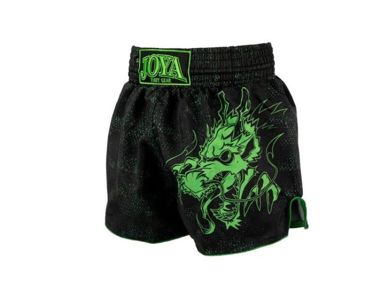 Joya Gear Kickboxing Shorts Dragon Neon Green