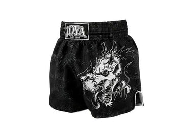 Joya Gear Kickboxing Shorts Dragon White