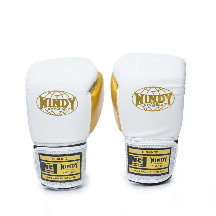 Joya Gear X Windy Boxing Gloves White/Gold