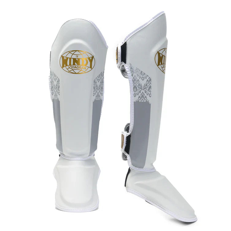 Joya Gear X Windy Shin Guards White/Gold