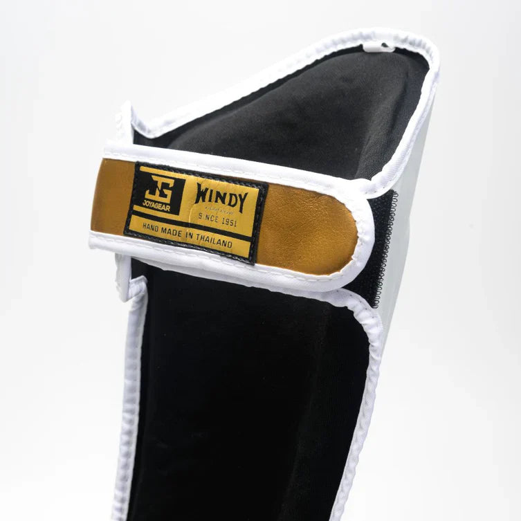 Joya Gear X Windy Shin Guards White/Gold