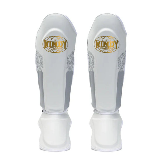 Joya Gear X Windy Shin Guards White/Gold