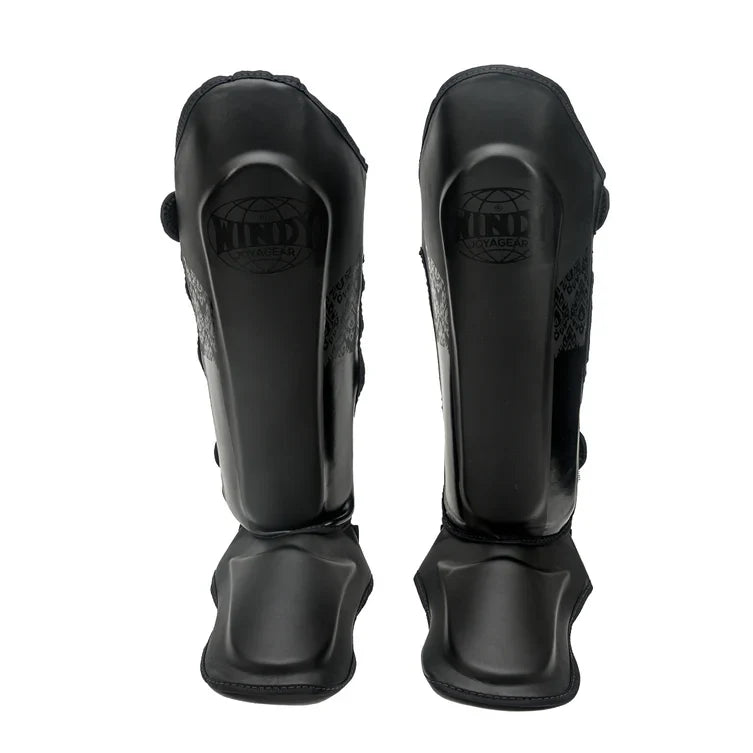 Joya Gear X Windy Shin Guards Black/Black