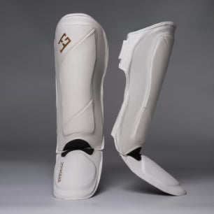 Joya Gear Shin guards Falcon White/Gold