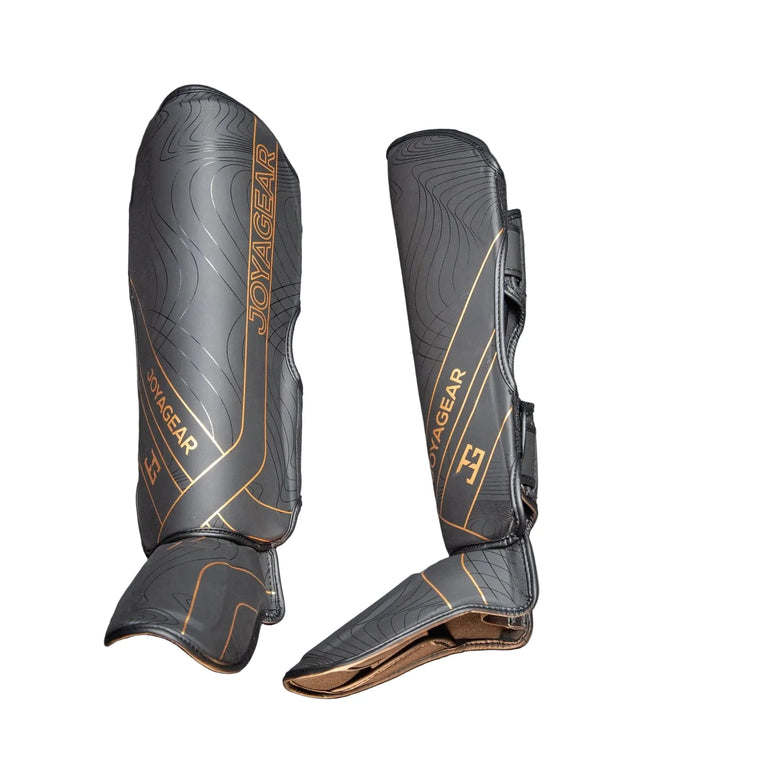 Joya Gear Shin Guards Essential Black/Gold